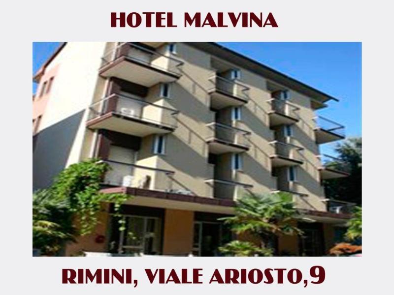Hotel Malvina リミニ エクステリア 写真